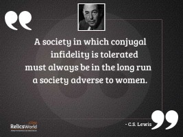 A society in which conjugal