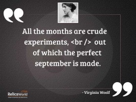 All the months are crude