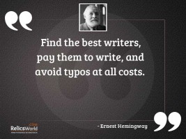 Find the best writers pay