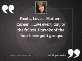 Food love mother career Live