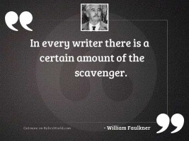 In every writer there is