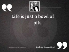 Life is just a bowl