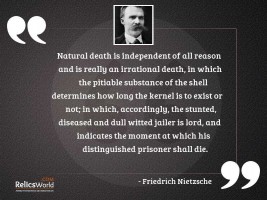 Natural death is independent of