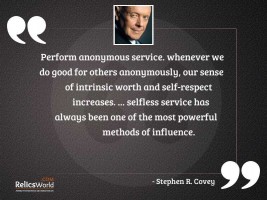 Perform anonymous service Whenever we