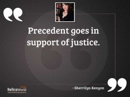Precedent goes in support of