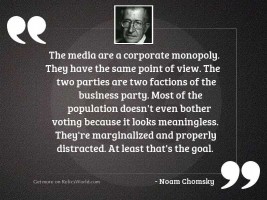The media are a corporate