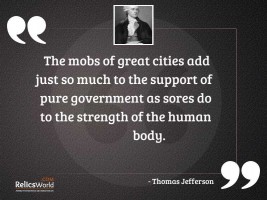 The mobs of great cities