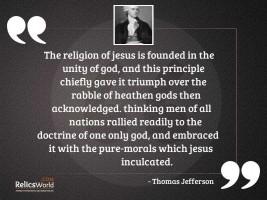 The religion of Jesus is