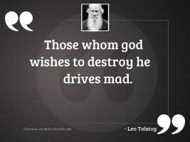 Those whom God wishes to