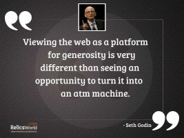 Viewing the web as a