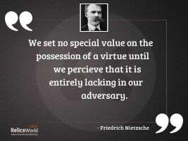 We set no special value